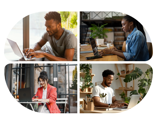 Researchers collaborating across continents